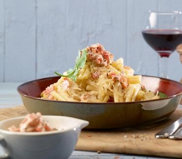 201611 pasta mit sauerkraut und peperonirahm
